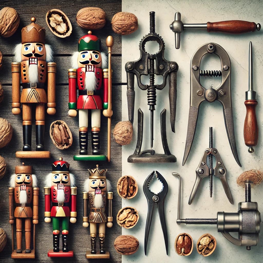 Historia dziadka do orzechów: od prostych narzędzi po nowoczesne innowacje